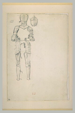 Armure du Moyen-Age et casque, image 1/1