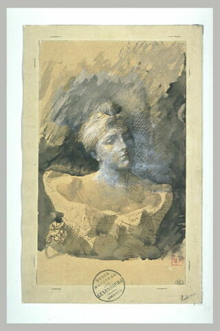 Buste de Madame Vicumba, image 2/2