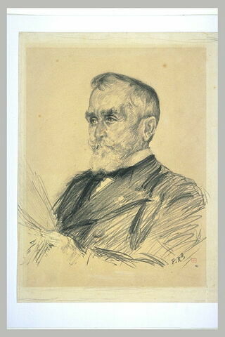 Portrait de M. Emile Loubet, président de la République Française