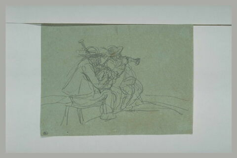 Deux joueurs de biniou, image 1/1