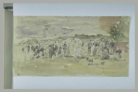 Differents personnages rassemblés sur un terrain plan, image 1/1