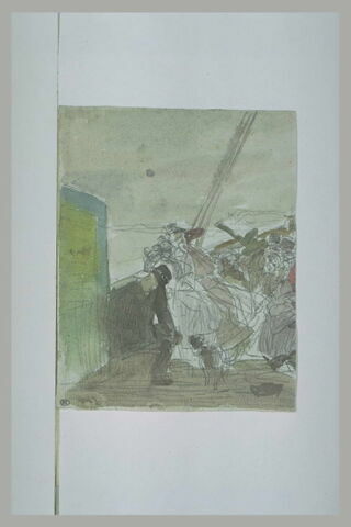 Passagers sur le pont d'un bateau, image 1/1