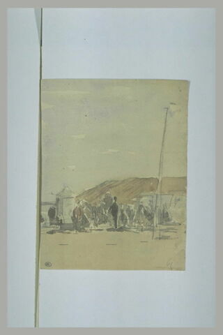 Promeneurs sur une plage, image 1/1