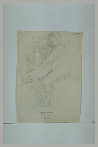 Etude d'enfant nu, image 1/3