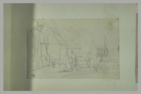 Personnages dans une rue, image 1/1