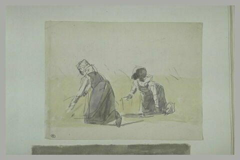 Deux femmes agenouillées, image 1/1