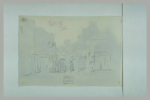 Personnages dans une rue, image 1/1