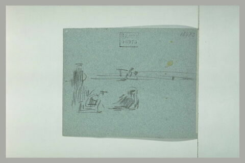 Personnages sur la grève, image 1/1