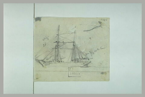 Voilier à deux mâts, image 1/1