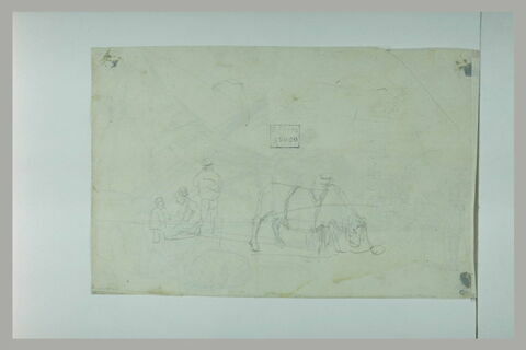 Famille paysanne, et un boeuf, image 1/1