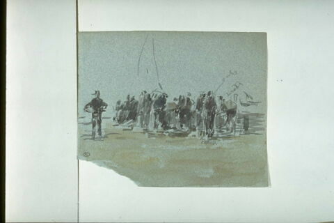 Rassemblement sur une grève, image 1/1