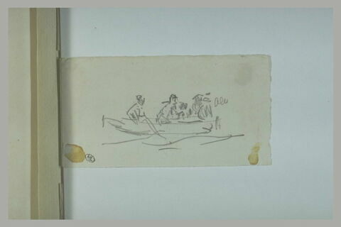 Hommes dans une barque, image 1/1