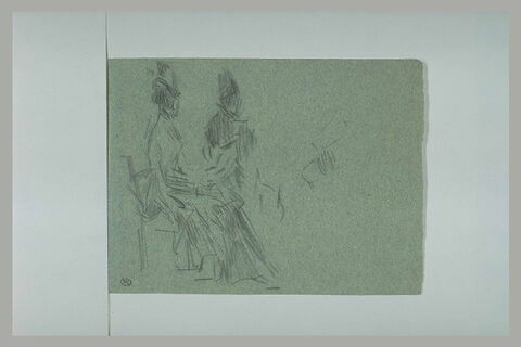 Deux dames assises, image 1/2