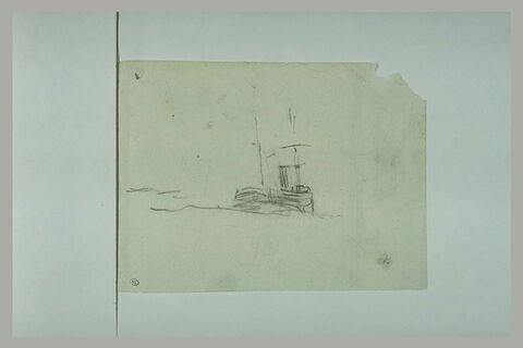 Esquisse sommaire d'un bateau, image 1/1