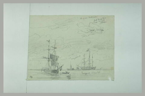 Navires en mer, image 1/1