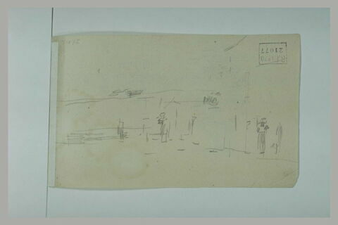 Personnages dans un paysage, image 1/1