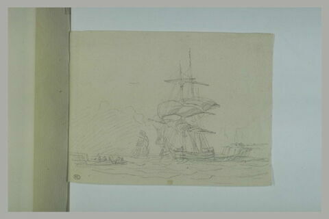 Voilier, les voiles gonflées par le vent, image 1/1