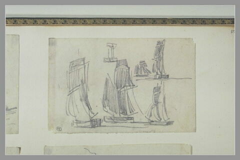 Etudes de voiliers, image 1/1