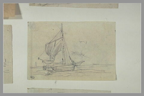 Barque de pêche allant vers la droite, image 1/1