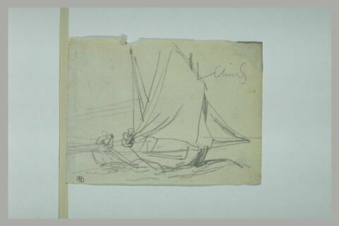 Barque à voiles échouée, image 1/1
