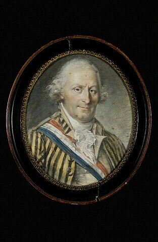 Portrait d'homme de l'époque révolutionnaire