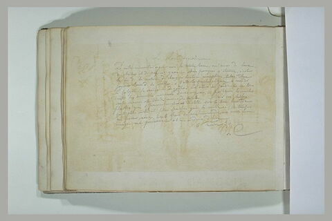 Texte manuscrit : 'Le Lendemain', image 2/2