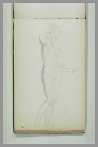 Femme nue, debout d'après l'antique, image 1/1
