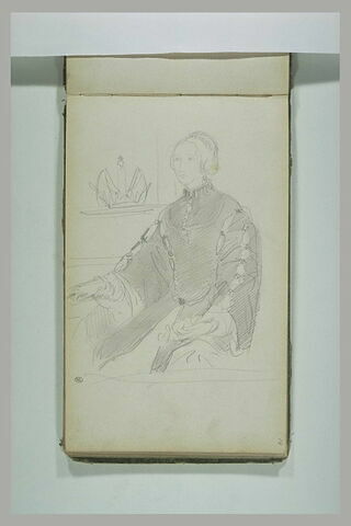 Etude d'un portrait de femme de la Renaissance, image 1/1