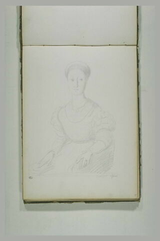 Portrait de femme assise, image 1/1