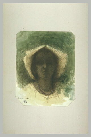 Tête de femme, image 2/2