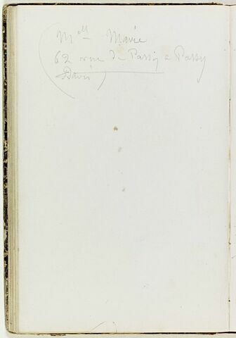Note manuscrite, image 1/2