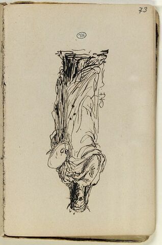 Statue d'une femme drapée, tenant une palette et un pinceau, image 1/1