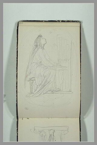 Femme jouant de l'orgue, image 2/2