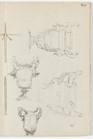 Etudes de vases, image 1/2