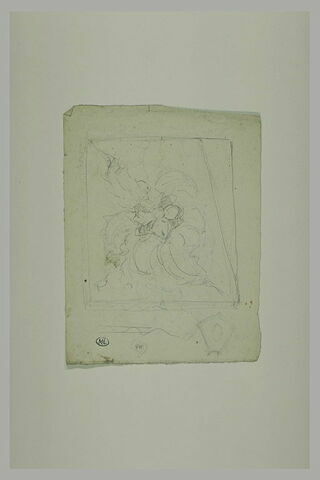 Croquis d'un plafond peint, image 1/1