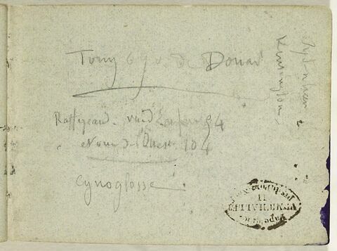 Notes manuscrites avec adresses, image 1/1