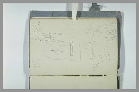 Esquisse, relevé de dimensions et mesures, image 2/2