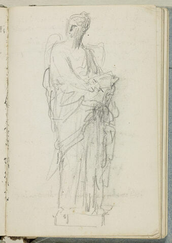 Figure debout, d'après l'antique, image 1/2