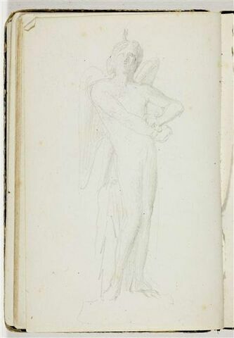 Etude de figure ailée, image 1/2