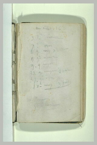 Note manuscrite, image 2/2