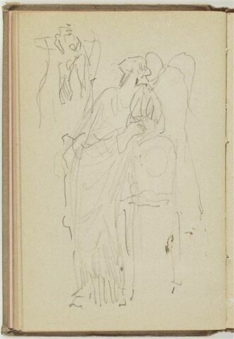 Croquis de figures ailées, image 1/1