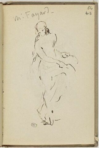 Croquis d'un personnage, image 1/1