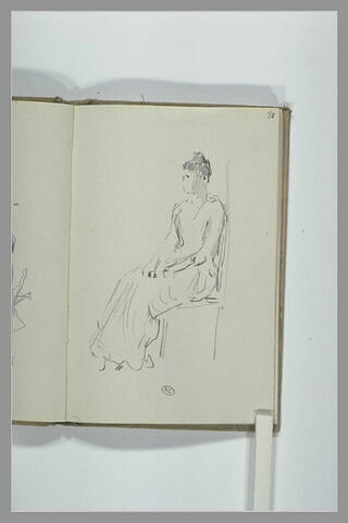 Femme assise, image 2/2