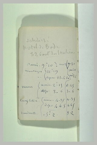 Notes manuscrites, image 2/2