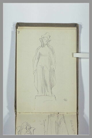 Statue d'une figure couronnée, image 2/2
