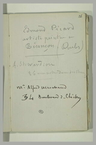 Annotations manuscrites, image 2/2