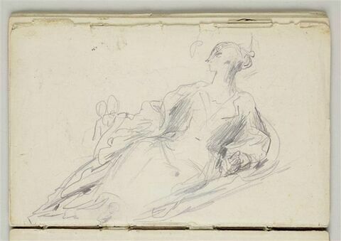 Femme allongée, image 1/2