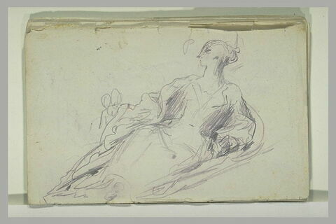Femme allongée, image 2/2