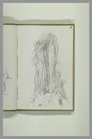 Etude d'un monument sculpté, image 1/1