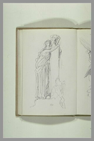 Etude d'un monument sculpté, image 1/1